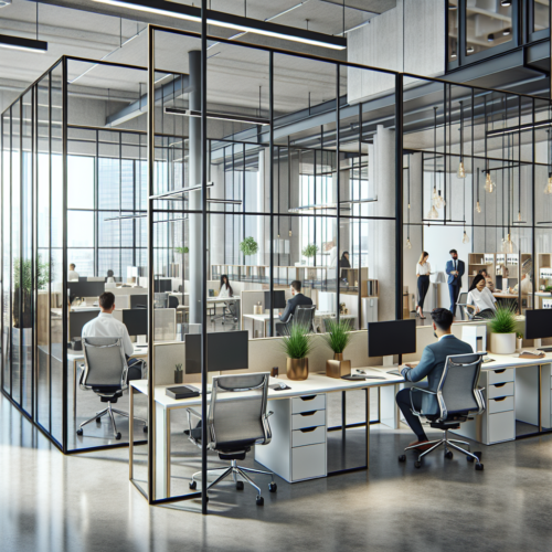 Boost Productivity and Style with Glass Partitions in Your Office
