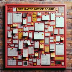 The Importance of Fire Rated Notice Boards in Ensuring Safety