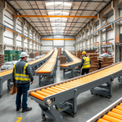 How Inclined Belt Conveyors Improve Material Handling Efficiency