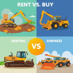 The Benefits of Renting vs. Buying Plant & Machinery for Construction Firms