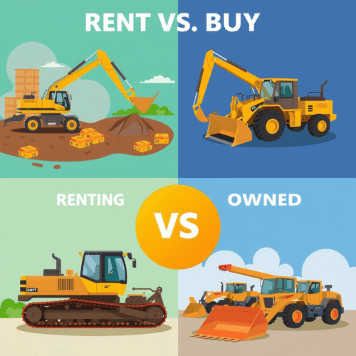 The Benefits of Renting vs. Buying Plant & Machinery for Construction Firms