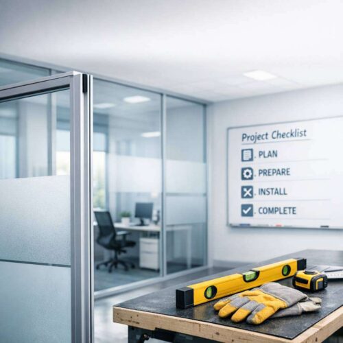Installing Glass Partitions for Offices: A Step-by-Step Guide and Checklist