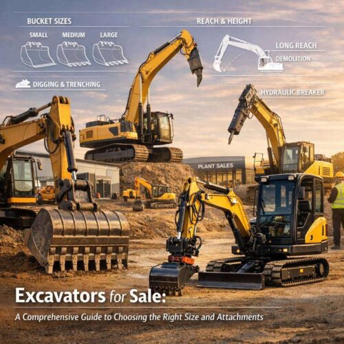 Excavators for Sale: A Comprehensive Guide to Choosing the Right Size and Attachments