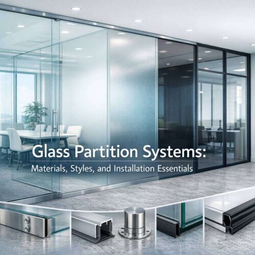 Glass Partition Systems: Materials, Styles, and Installation Essentials
