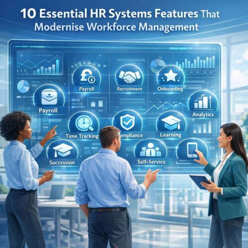 10 Essential HR Systems Features That Modernise Workforce Management